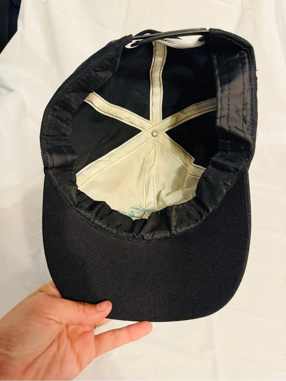 Puerto Plata Dominican Republic Hat Black Embroidered Palm Tree Beach Cap RD